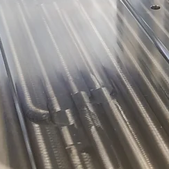 finish - raw machined aluminum